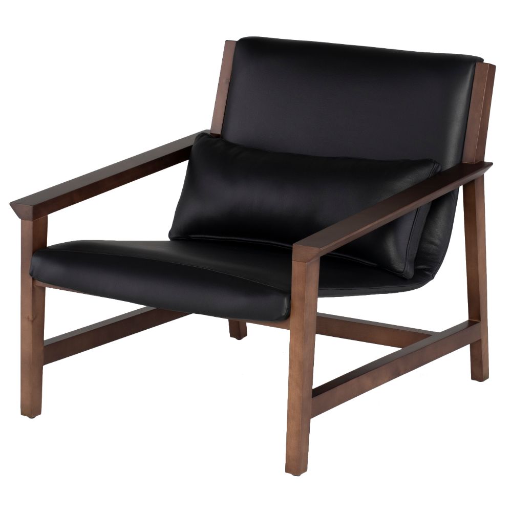 Nuevo HGSD466 BETHANY OCCASIONAL CHAIR in BLACK